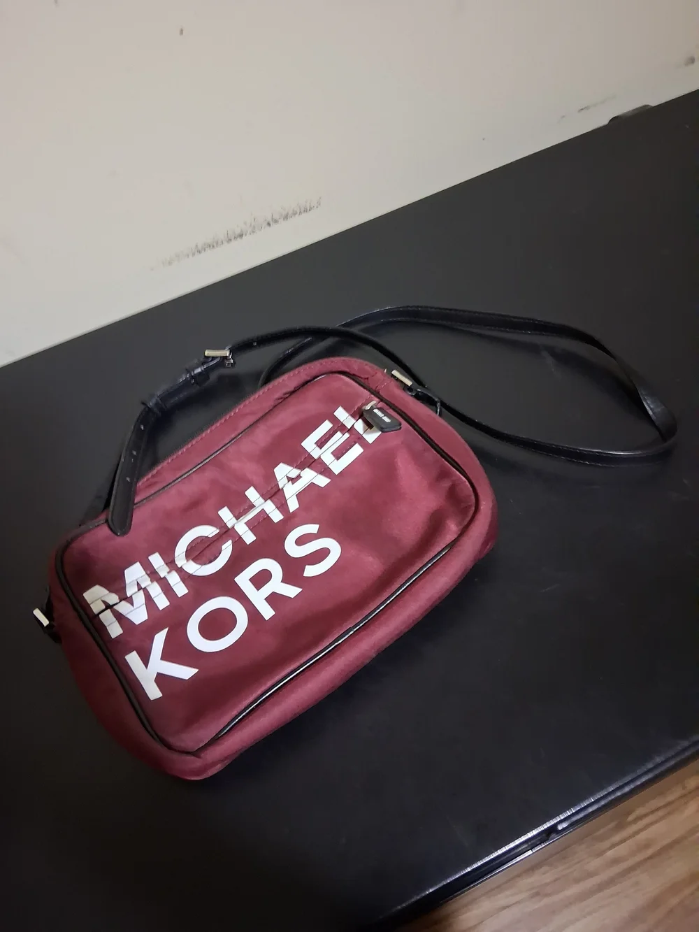 Michael Kors Men's Burgundy Crossbody Bag